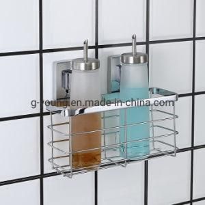 Wall Mounted Shower Shelf Bathroom Hanging Basket Rack