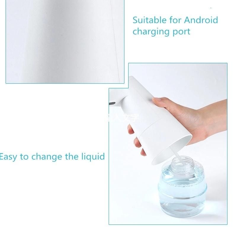 Anti Virus Touch Free Alcohol Hand Sanitizer Foaming Soap Dispenser