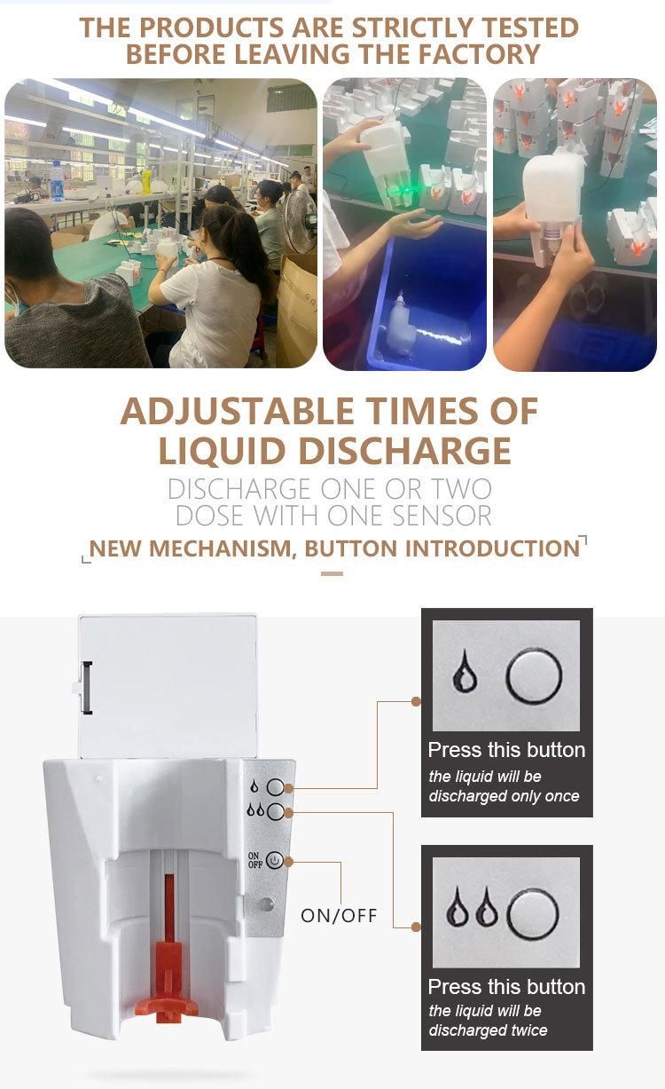 Automatic Infrared Sensor Touchless Auto Liquid Soap Dispensers