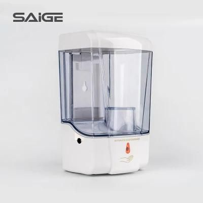 Saige 700ml Wall Mounted Touch Free Hand Sanitizer Refillable Dispenser