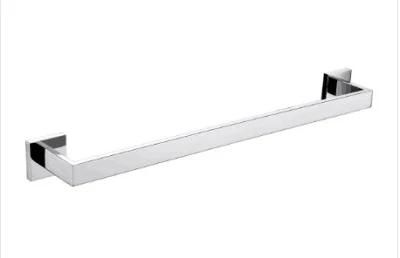 Woma Chrome Bathroom Hardware Pendant Single Towel Rack /60cm (W3124)