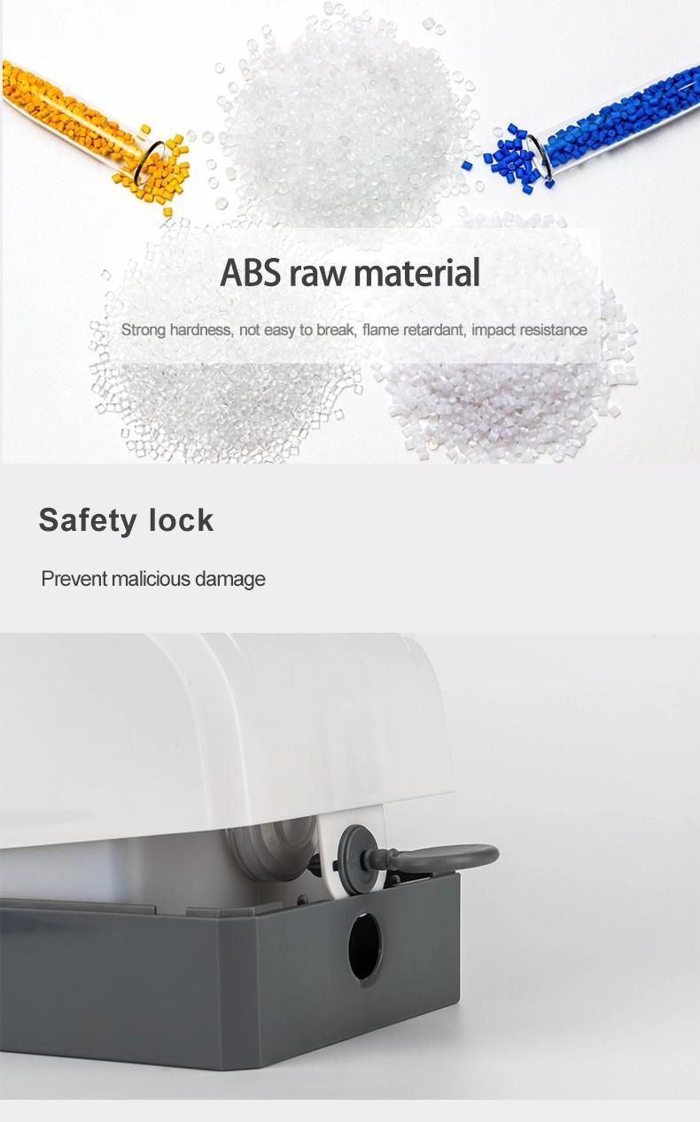 Saige Wall Mount 1000ml ABS Plastic Automatic Spray Soap Dispenser