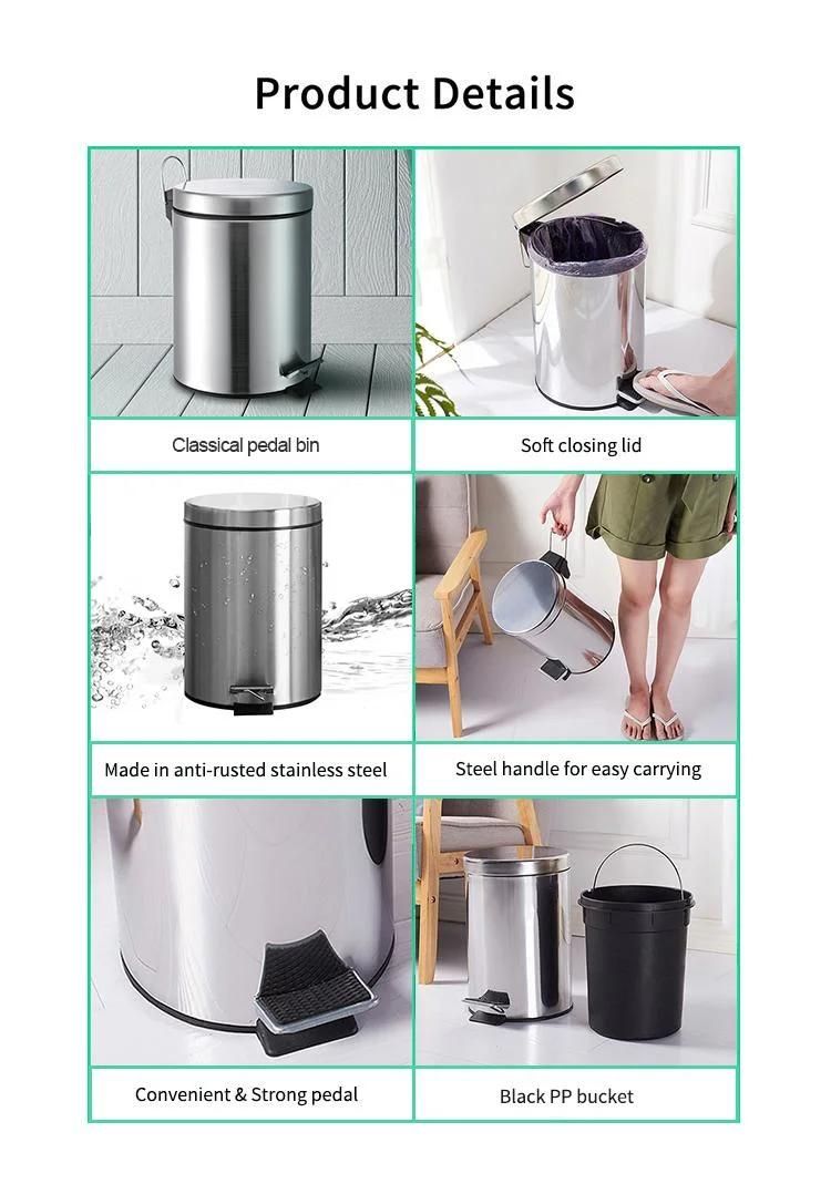 Stainless Steel Bathroom Sets for Home Use with Soap Dispenser