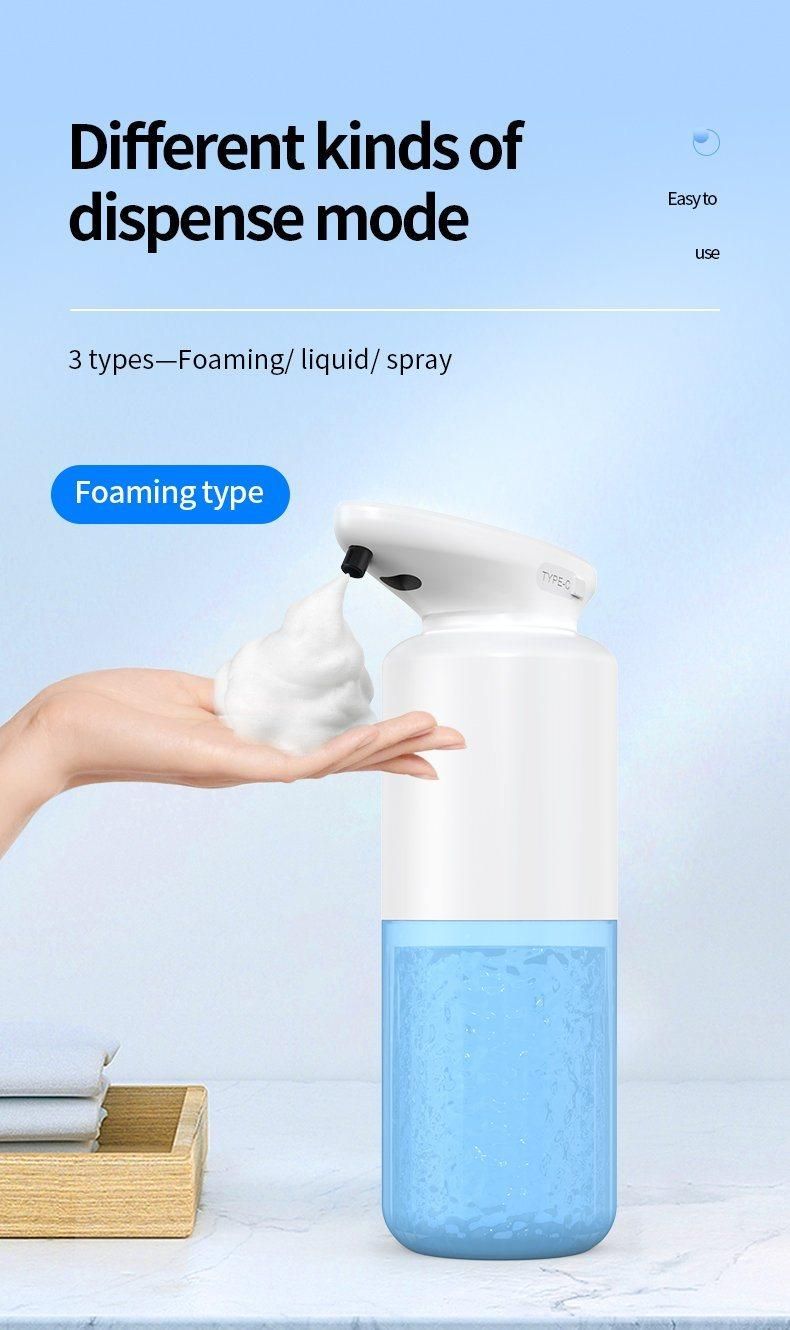 2022 New Auto Foam Sanitizer Alcohol Spray Soap Dispenser