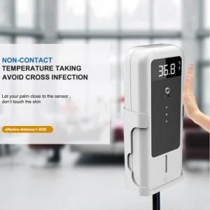 Alcohol Disinfectant Touchless Automatic Liquid Hand Sanitizer Soap Dispenser and Digital Thermometer Temperature Measurement