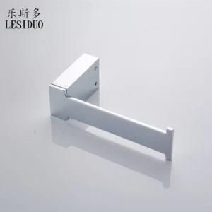 Bathroom Brass Square Polished Toilet Paper Holder