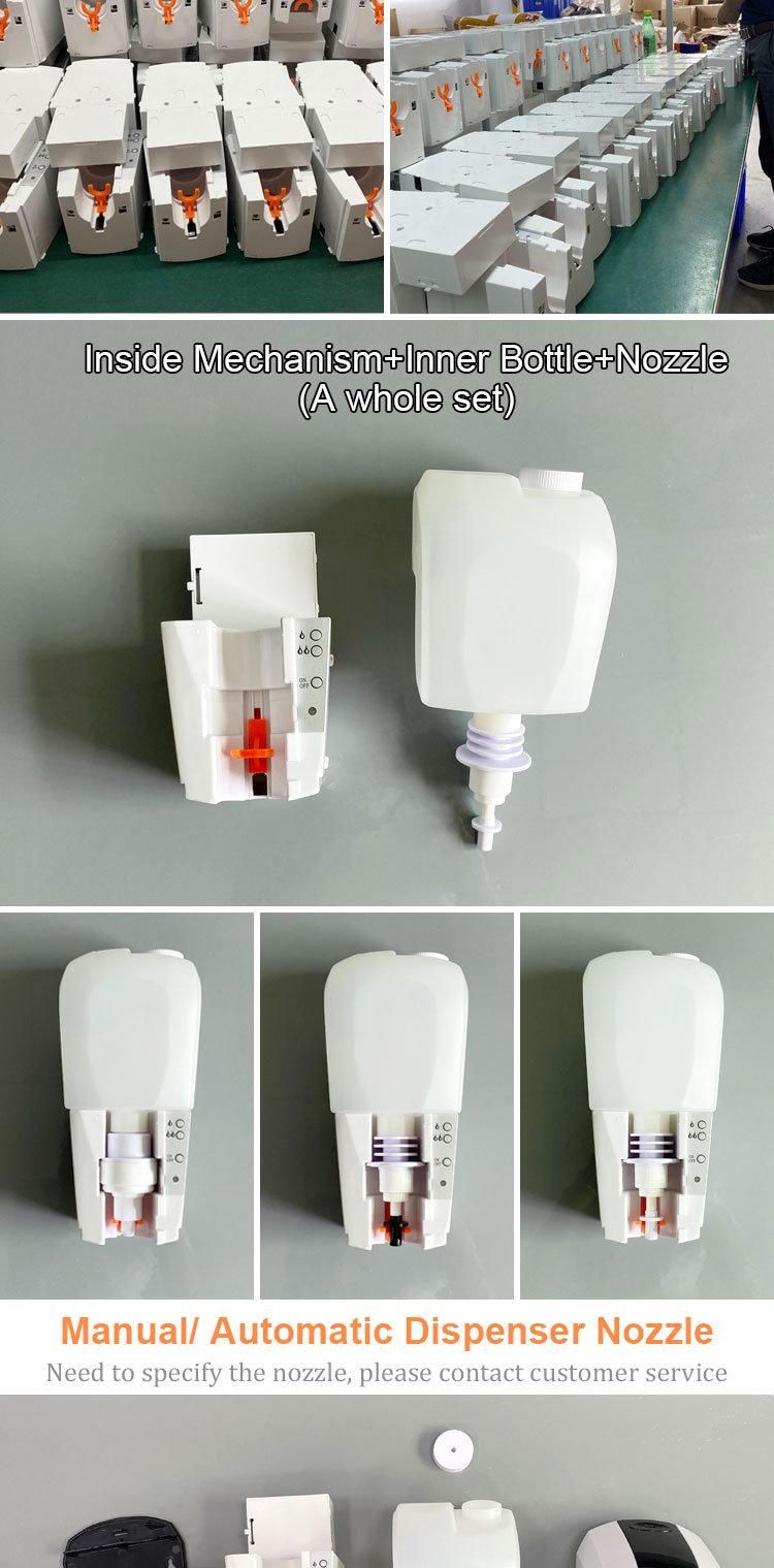 Touchless/Automatic Hand Sanitizer Dispenser/Liquid Soap Dispenser Gel/Liquid/Foam/Spary Pump Nozzle