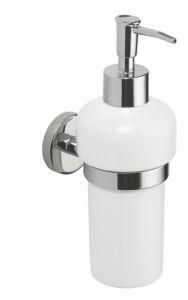 Wall Mounted Bathroom Accessories Liquid Soap Dispenser with Glass 3047
