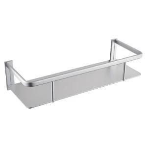 Luolin Bathroom Shower Shelf Aluminum 1 Tier Rectangle Rack Shower Caddy Organizer, Anodized 927135A