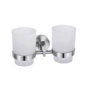 Double Tumbler Holder with High Quality Glass (SMXB 68202-D)