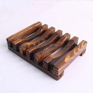 Bathroom Accessory Natural Soap Bamboo Wood Soap Dish Holder