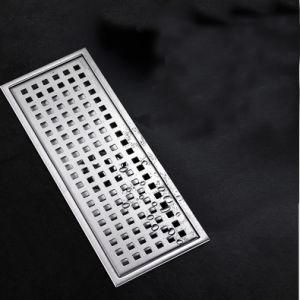 Rectangle Bathroom Stainless Steel Shower Floor Drain