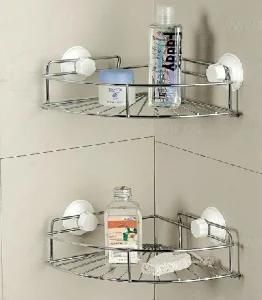 Metal signal Layer Bathroom Storage Rack