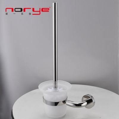Stainless Steel Toilet Brush Holder Modern Wall Mounted Bathroom Accessories