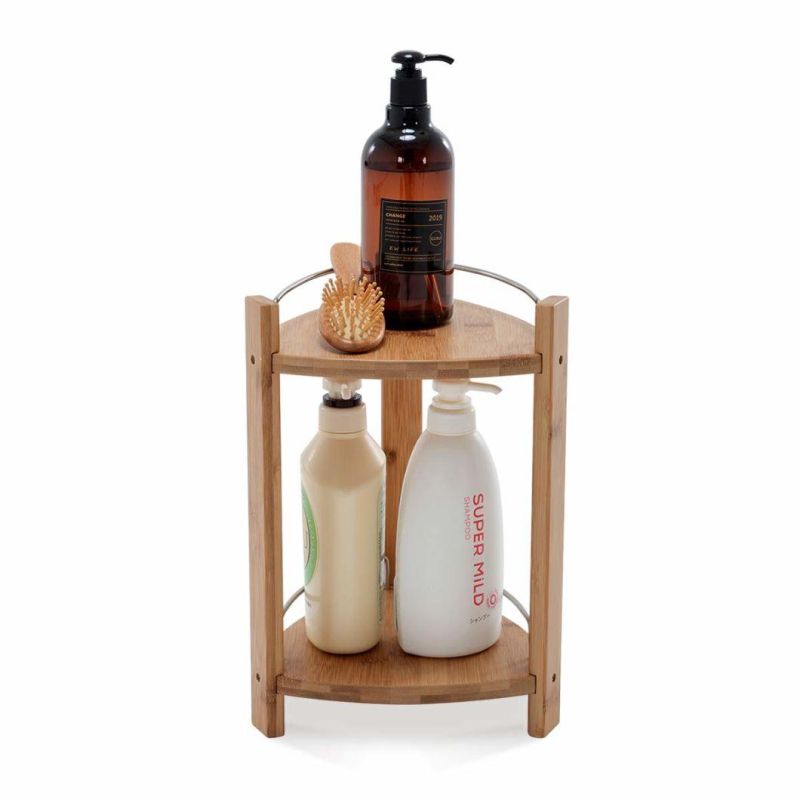 Bamboo Wood Makeup Storage