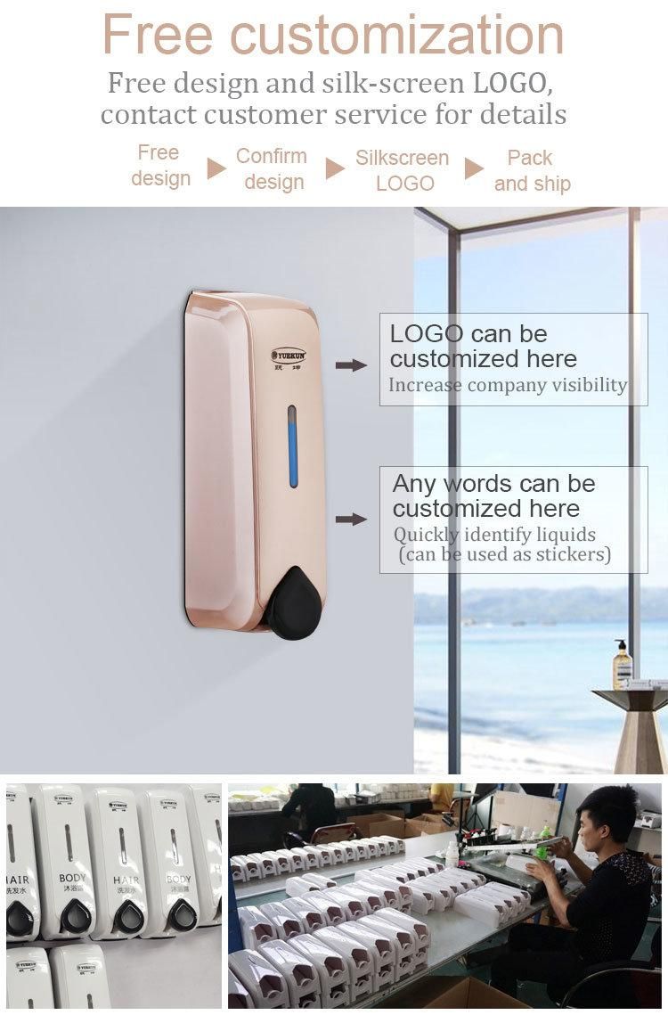 350ml Wall-Hanging Single Nozzle Hand Wash Dispenser