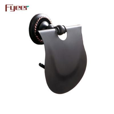 Fyeer Black Series Bathroom Fittings Toilet Paper Roll Holder