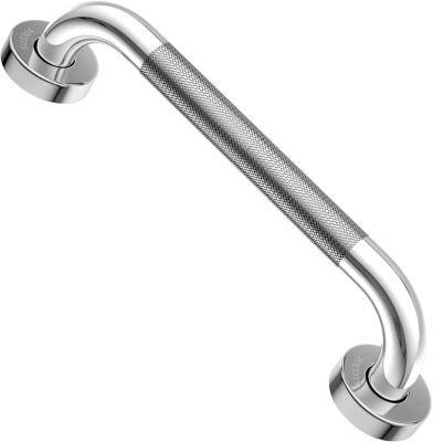 Anti Slip Grab Bar for Seniors Knurled 304 Stainless Steel Bathroom Balance Bar