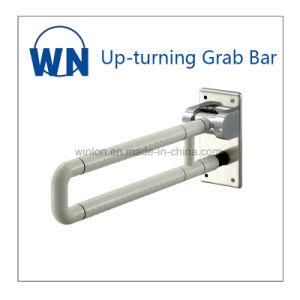 sample available high quality swing up grab bar for bathtub Bathroom Fold up ABS Grab Rail for Disabled Wn-03A