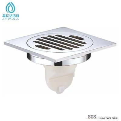 Hot Selliing Floor Drainer Bathroom Shower Drainer Brass Shower Waste Floor Drain Clean Room Floor Drain