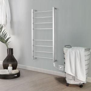 8 Bar Wall Mounted Electric Heated Towel Rack