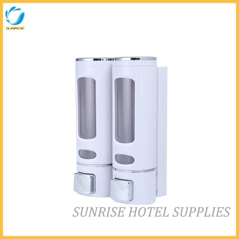 Hotel Wall Mounted Twin Chamber Liquid Soap Dispenser