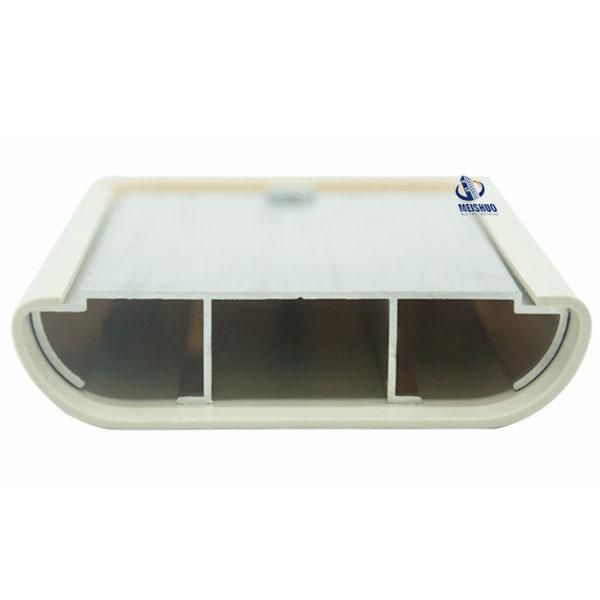 Plastic PVC Coating Aluminium Frame Wall Guard