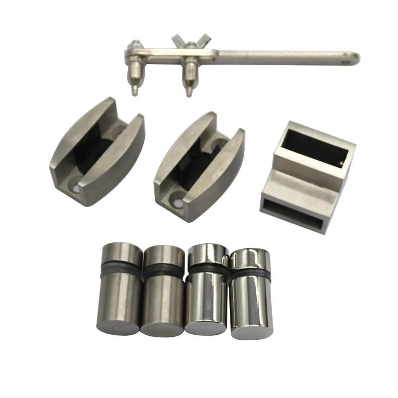 Bathroom Glass Stainless Steel Sliding Door Accessories