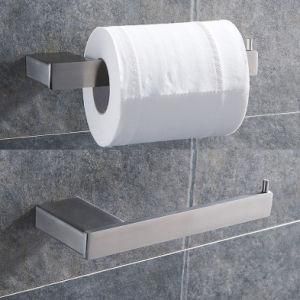 New Square Design 304 Stainless Steel Toilet Tissue Roll Paper Holder