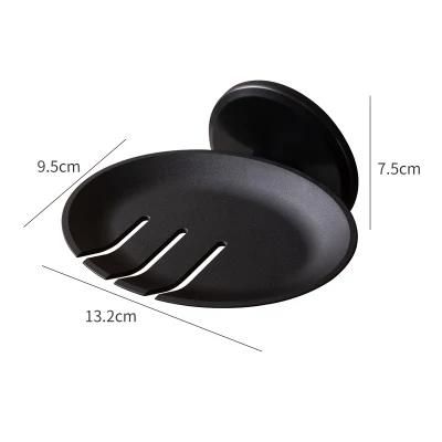 Dish Holder Plastic Bathroom Silicone Storage Wall Leaf Shaped Suction Cup for Shower Simplicity Kitchen Soap Box