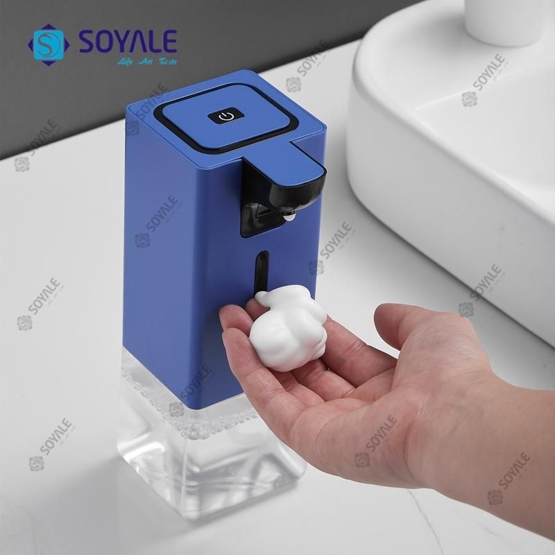 Automatic Liquid Aluminun ABS PE Soap Dispenser 280ml 9097
