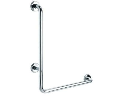 Big Sale Bnh-19020 (Left/Right) Stainless Steel L-Shape Wall to Wall Grab Bar Safety Handrail