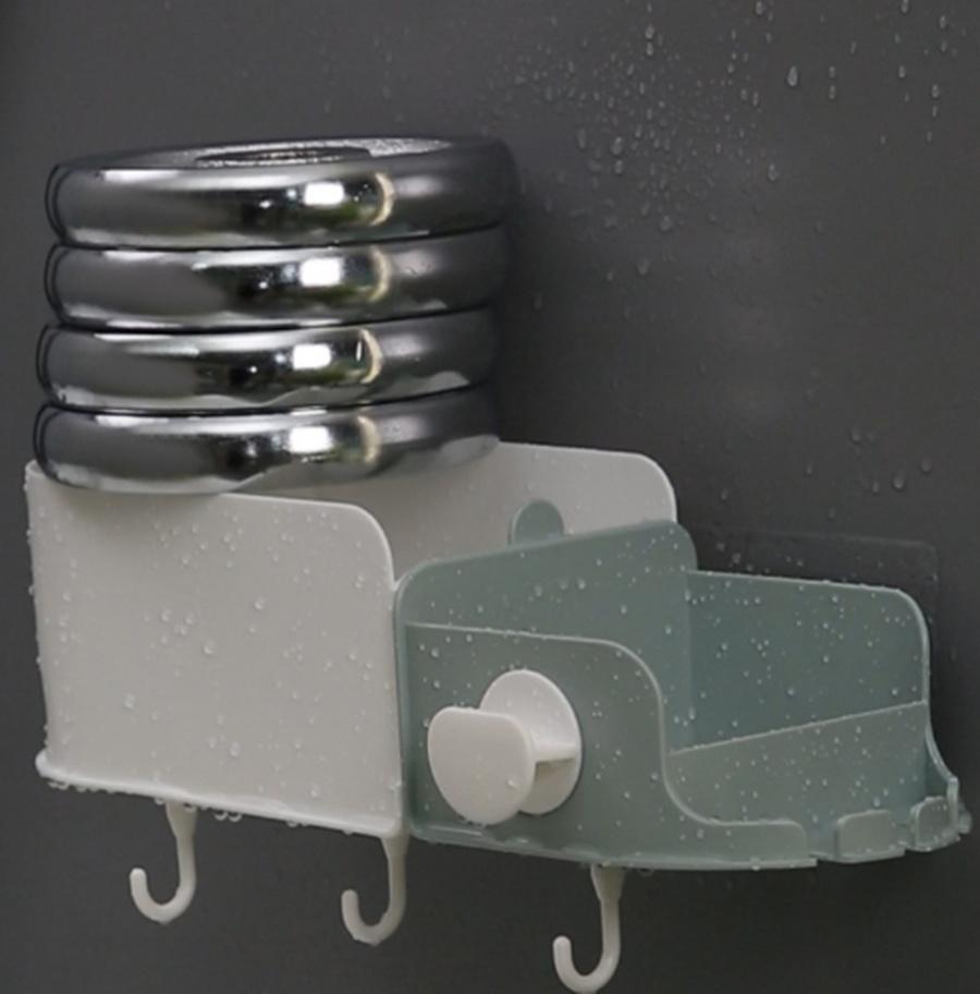 Bathroom Wall Hanging Shelf with Strong Chuck