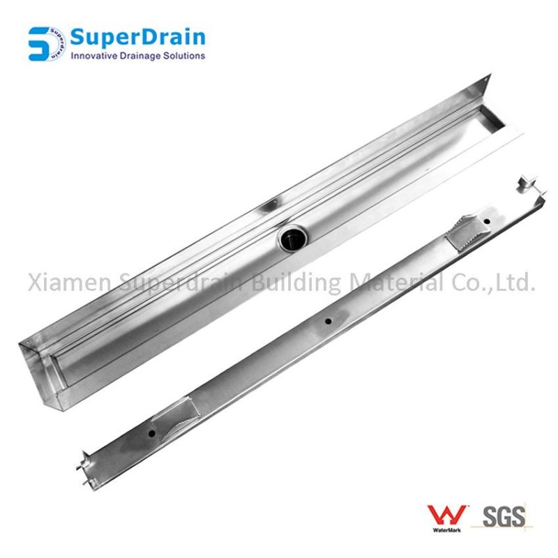 Watermark Tile Insert Linear Shower Drain Popular for Europe