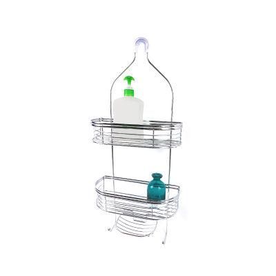 Bathroom Accessory Hanging Shower Head Storage Shelving Caddy Organizer