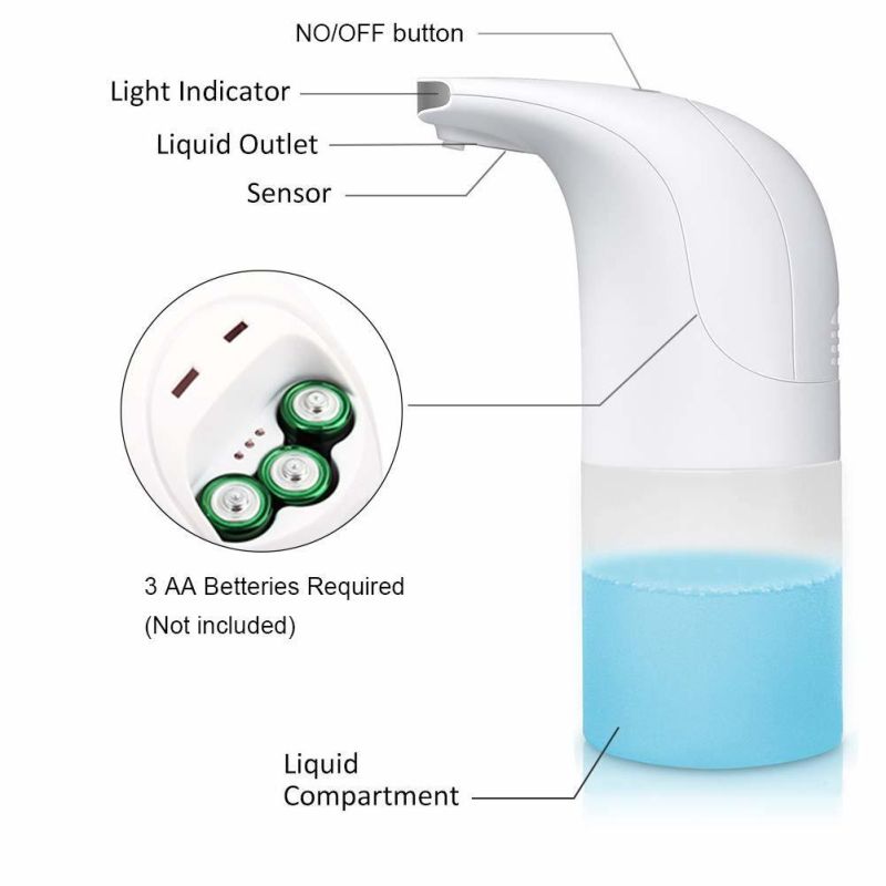 Automatic Liquid Soap Dispenser Touchless Infrared Motion Sensor Pump Foaming
