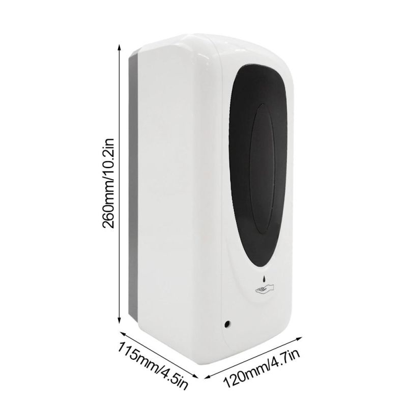 Spray Foam Wall Mount Infrade Automatic Alcohol Gel Hand Sanitizer Dispenser 1L