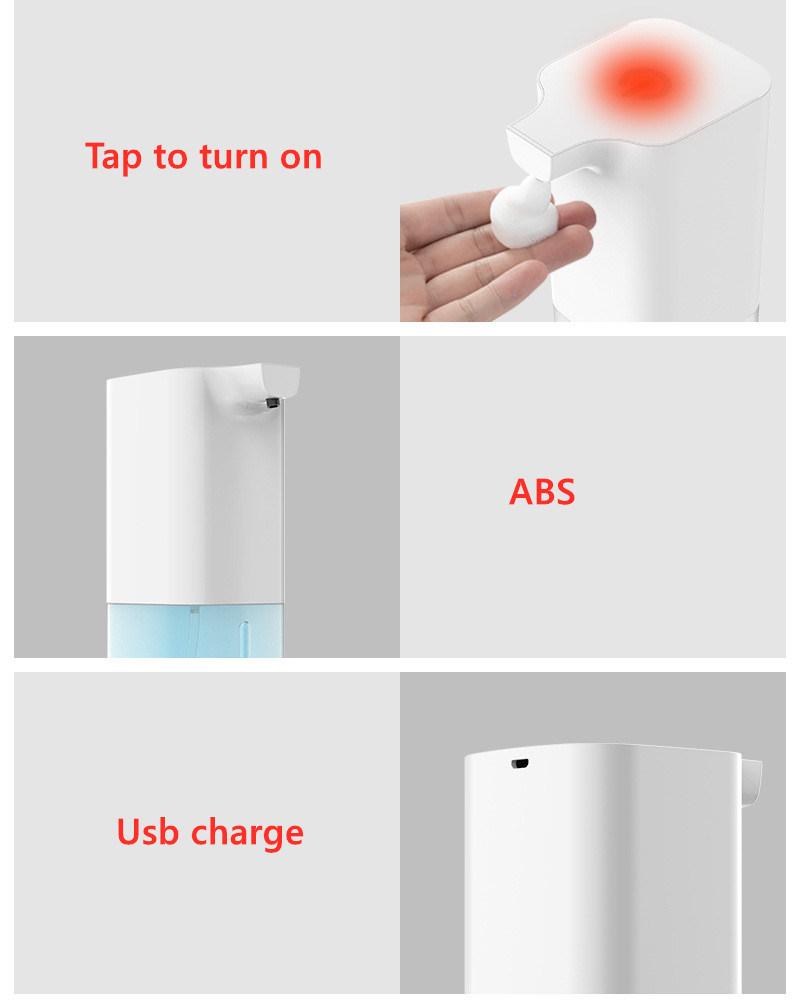 Desk Mounted Automatic Soap Dispenser Infrared Touchless Soap Dispenser for Liquid Alcohol Foam Soap
