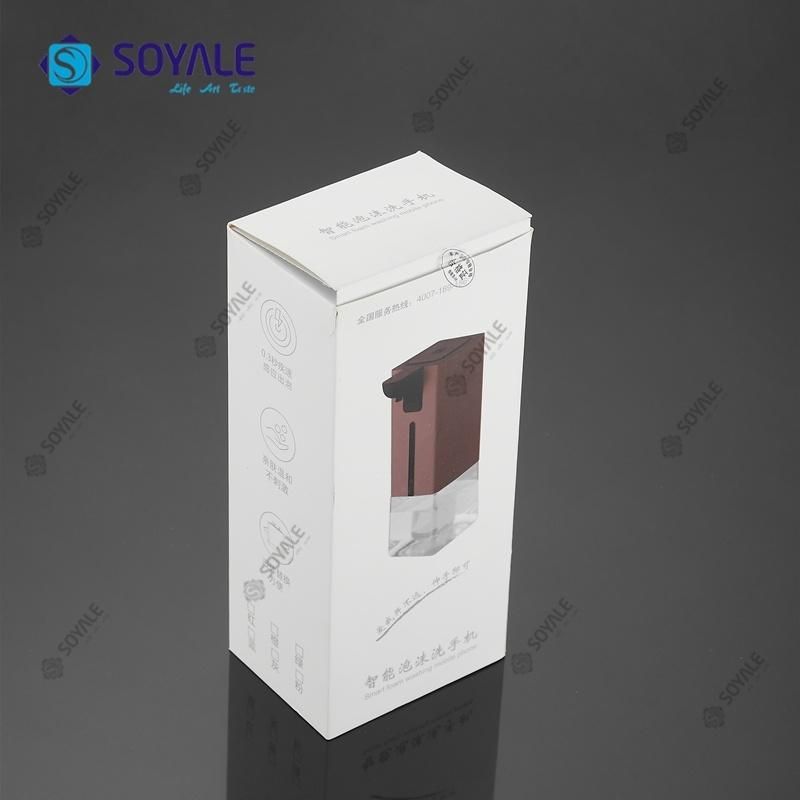 Automatic Liquid Aluminun ABS PE Soap Dispenser 280ml 9097