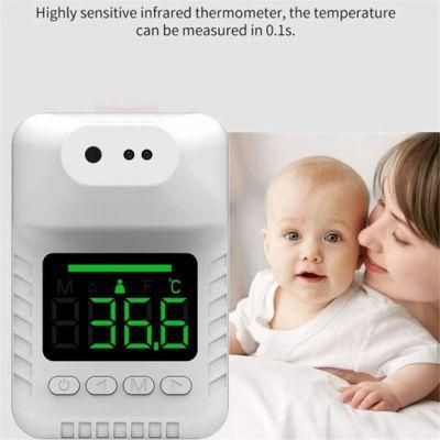 2021 Wall Mounted Non Contact Infrared Forehead Thermometer for Adults and Kids