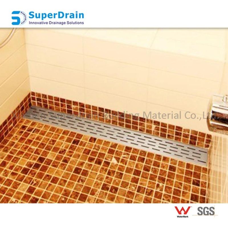 Bathroom Accessories Long Rectangle Linear Bathroom Floor Drain