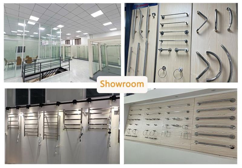 SUS304 Stainless Steel Round Wall Mounted Bathroom Hardware Set