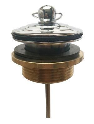 Watermark Brass Waste Stopper Sink Strainer Basin Drain for Wash Basin1&quot; 1/4 Sink Drainer (ND103)