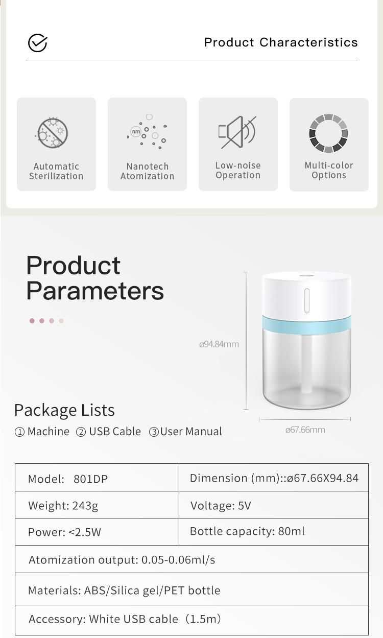 Scenta Innovative Product OEM Plastic CE RoHS FCC Hand Wash Alcohol Nano Sprayer Liquid Dispenser Factory