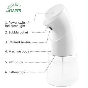 Home Table Mounted Electric Auto Hand Sanitizer Soap Dispenser Double-Gears Adjustable for Kids