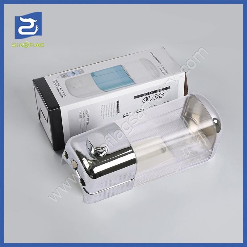 Popular Cheap 500ml Quick Delivery Manual Soap Dispenser in Stock