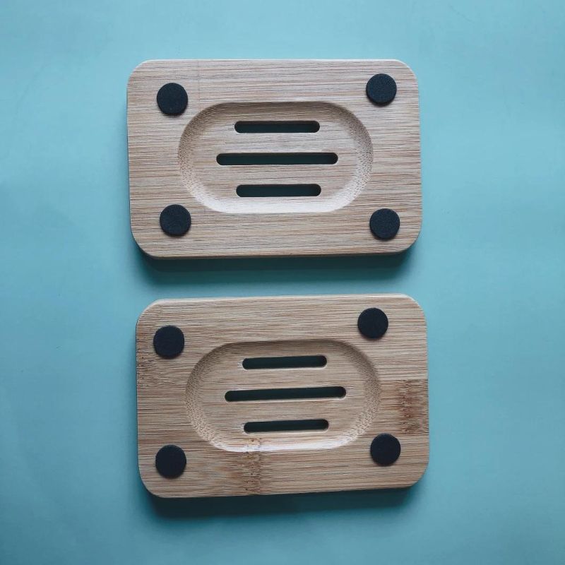 Eco Friendly Bamboo Soap Dish Bamboo Storage Holder