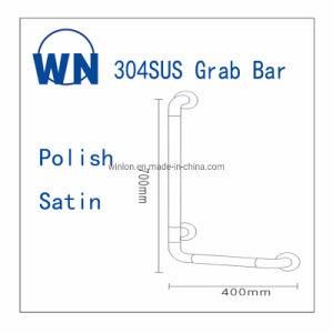 Bathtub SUS304 Grade Stainless Steel Washroom Grab Bar L Shape Aluminum Alloy Grab Bar for Elderly Wn-S03