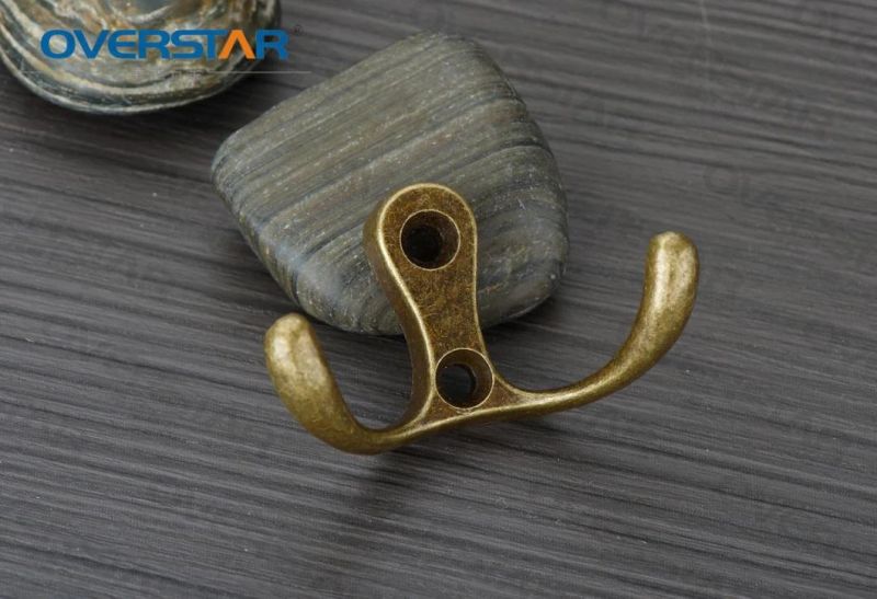 Furniture Hardware Accessories Decorative Zinc Alloy Cloth Hooks Wardrobe Cabinet Hook