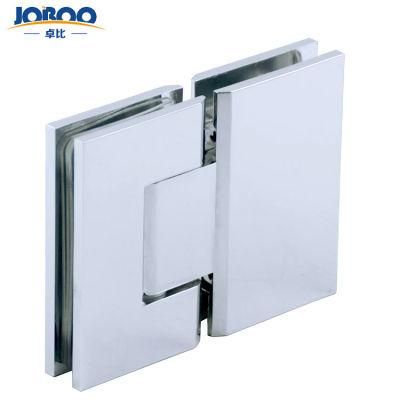 Glass to Glass Shower Door Hardware Solid Brass Polished Chrome